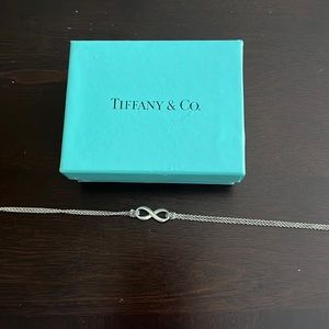 Tiffany infinity necklace sterling silver